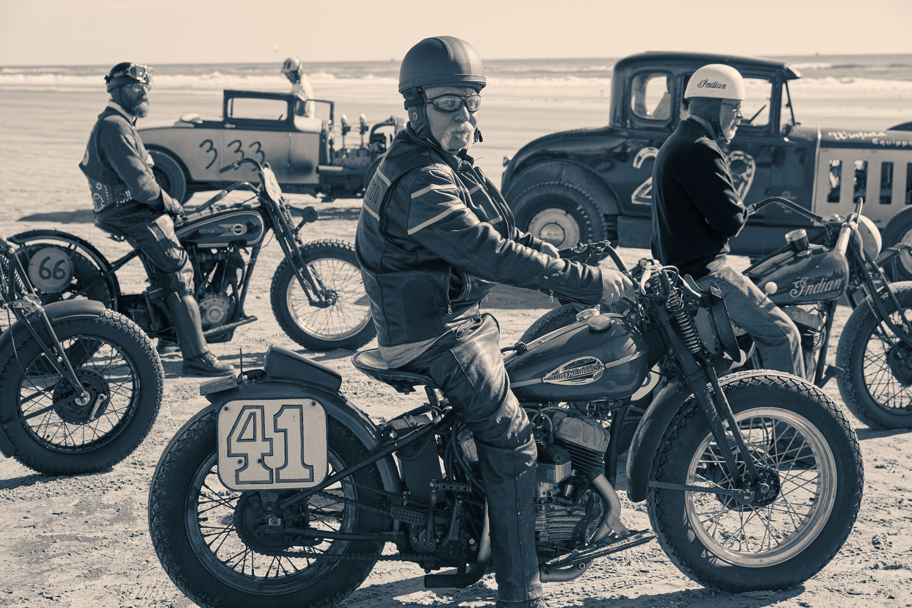 Dave Bocchiaro  1941 Harley-davidson WLDR 45 C.i, 